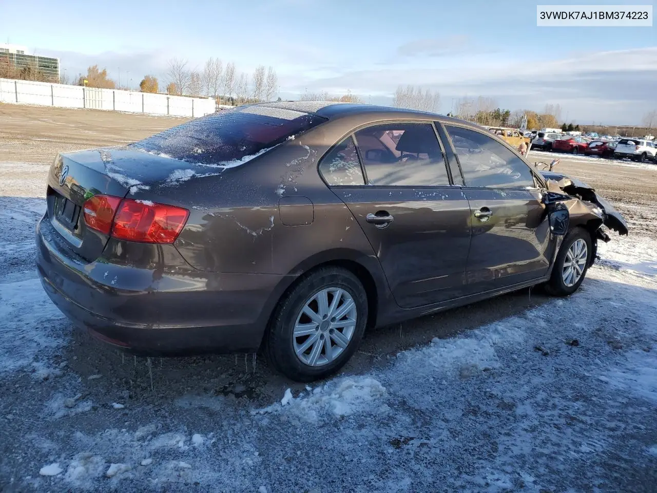 3VWDK7AJ1BM374223 2011 Volkswagen Jetta