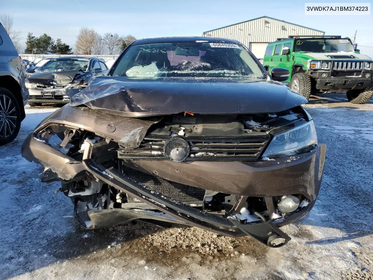 3VWDK7AJ1BM374223 2011 Volkswagen Jetta