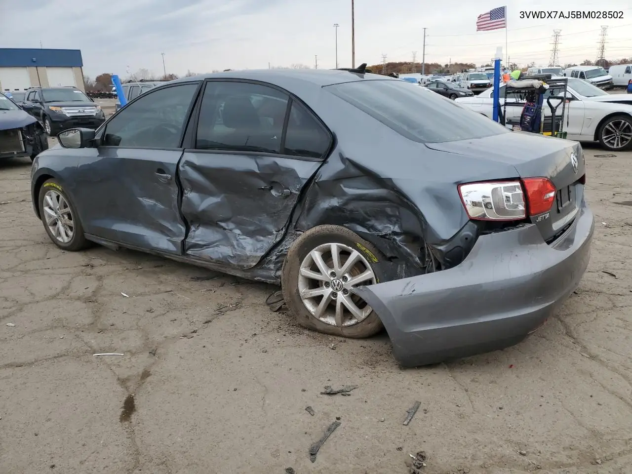 3VWDX7AJ5BM028502 2011 Volkswagen Jetta Se