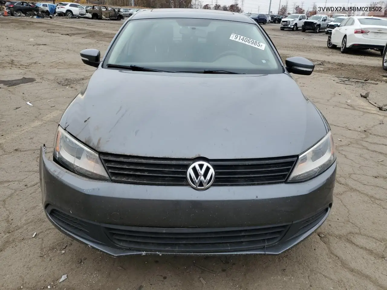 3VWDX7AJ5BM028502 2011 Volkswagen Jetta Se