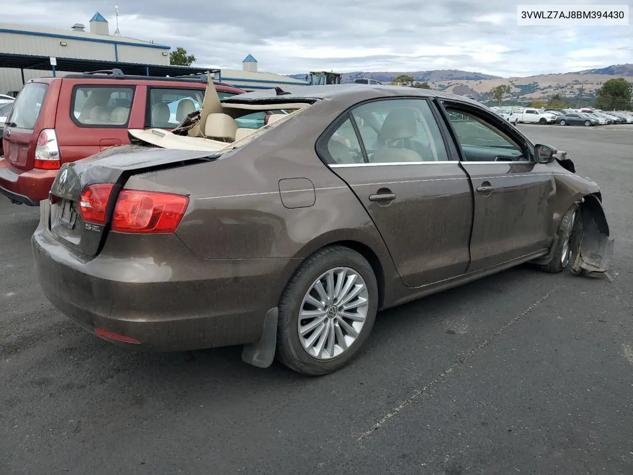3VWLZ7AJ8BM394430 2011 Volkswagen Jetta Sel