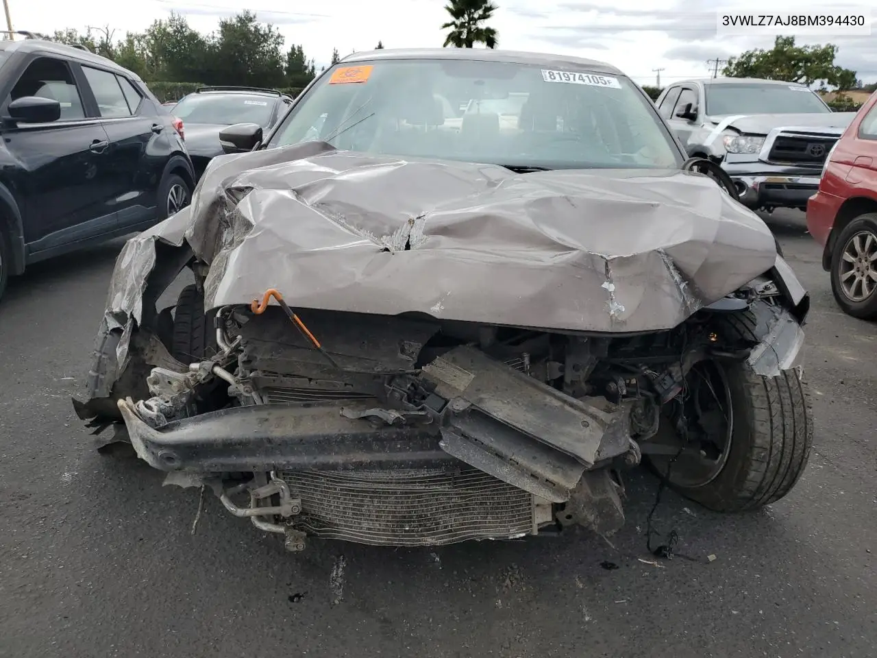 3VWLZ7AJ8BM394430 2011 Volkswagen Jetta Sel