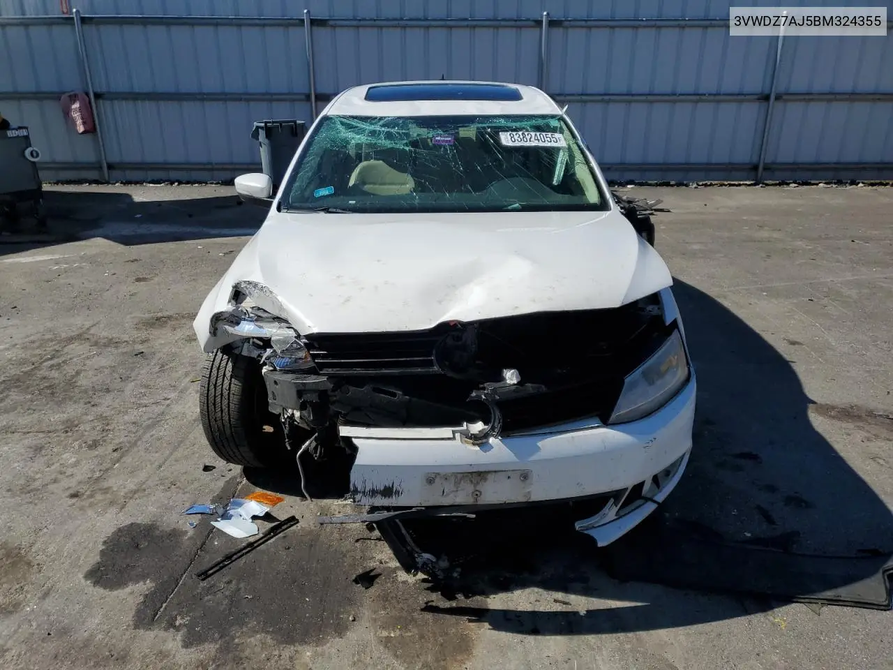 3VWDZ7AJ5BM324355 2011 Volkswagen Jetta Se