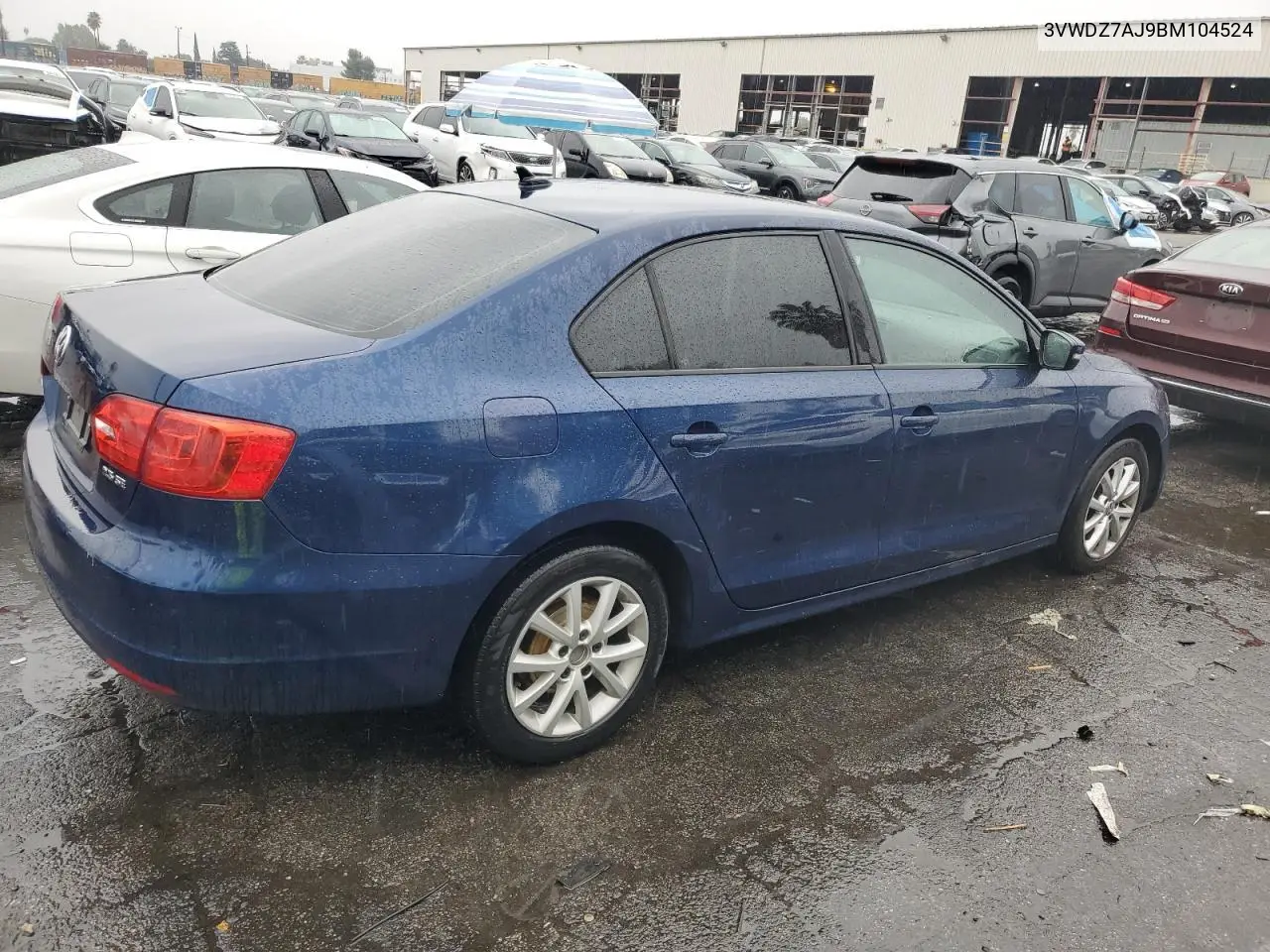 3VWDZ7AJ9BM104524 2011 Volkswagen Jetta Se