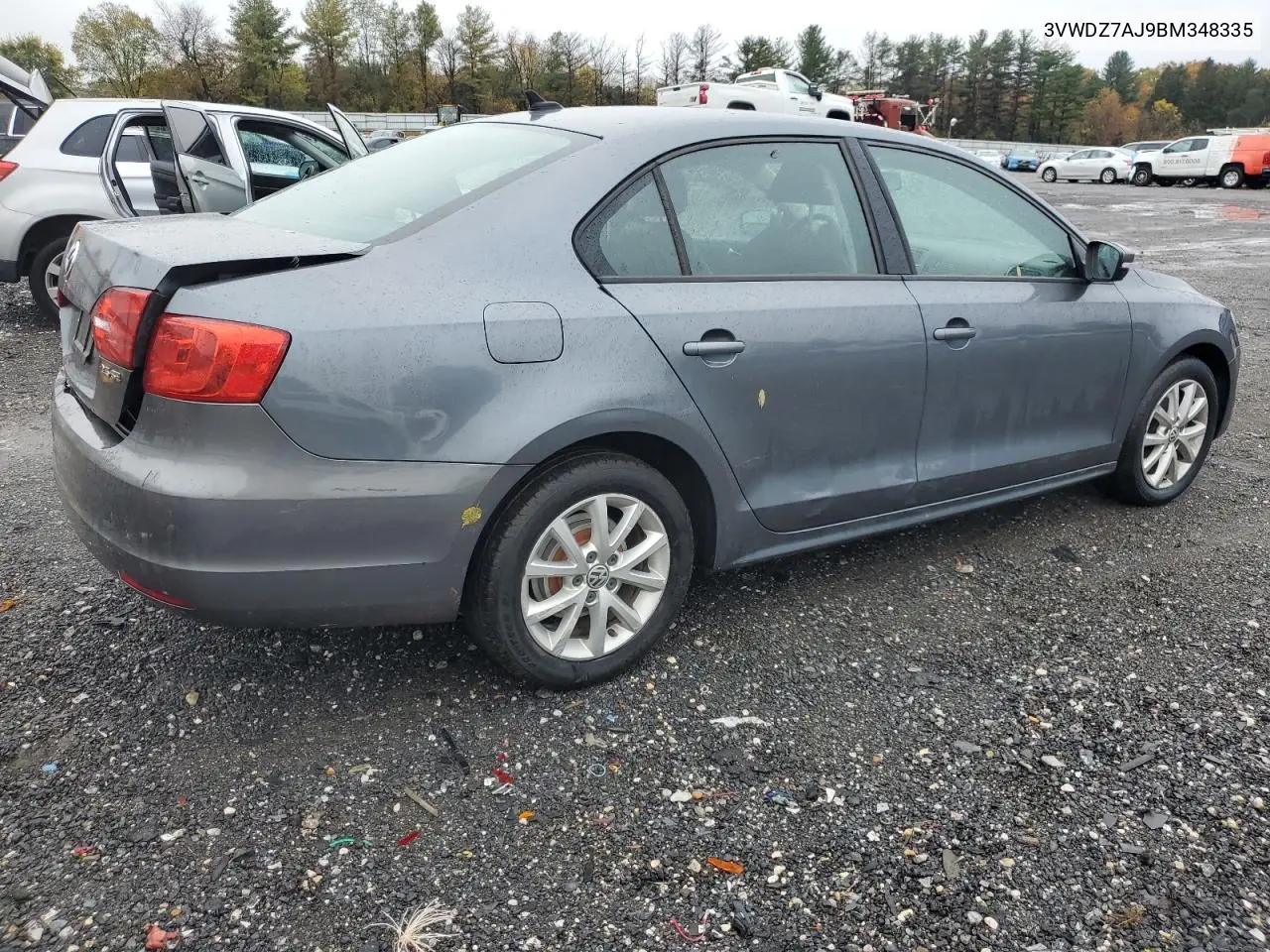 3VWDZ7AJ9BM348335 2011 Volkswagen Jetta Se