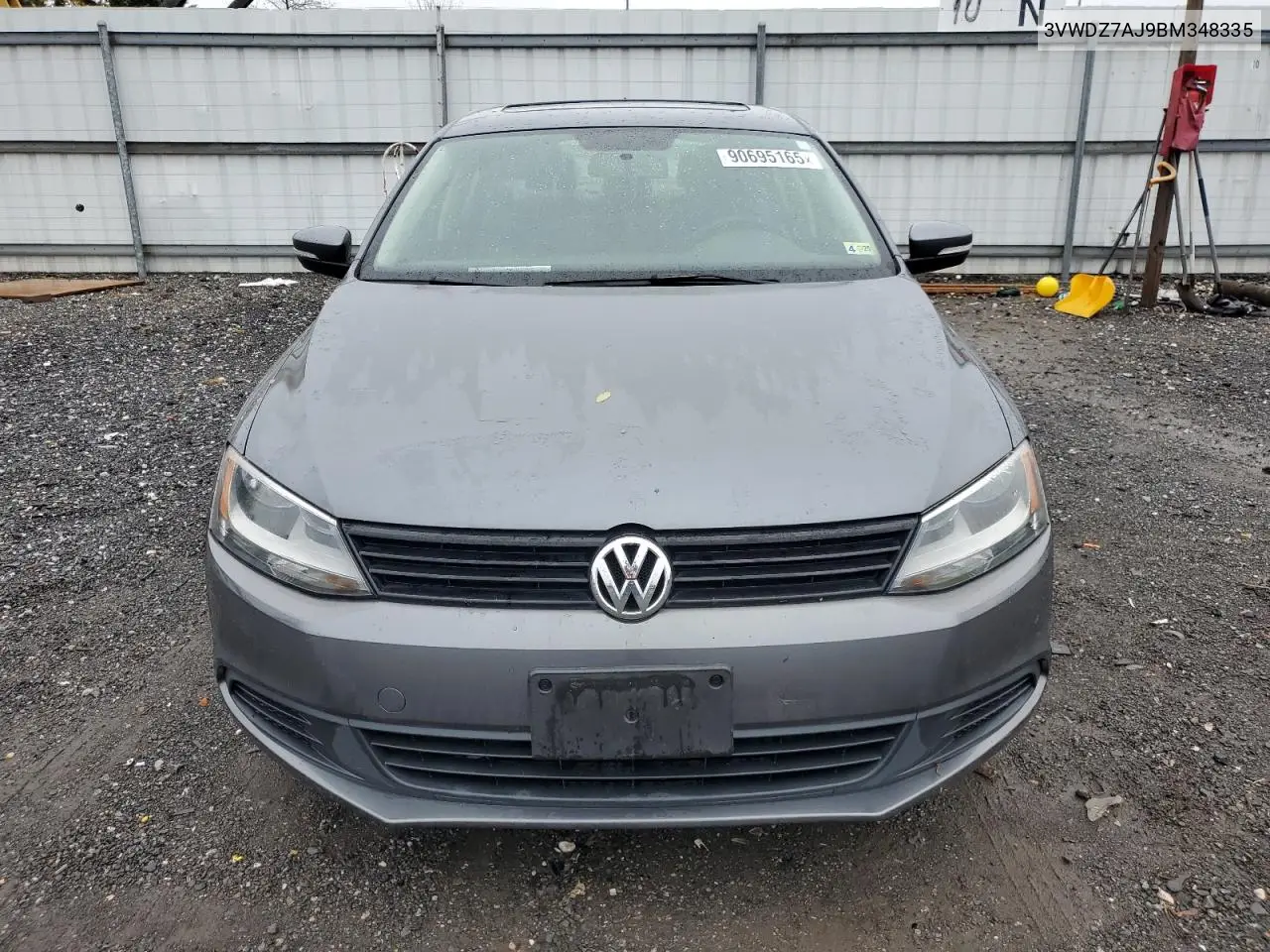 3VWDZ7AJ9BM348335 2011 Volkswagen Jetta Se