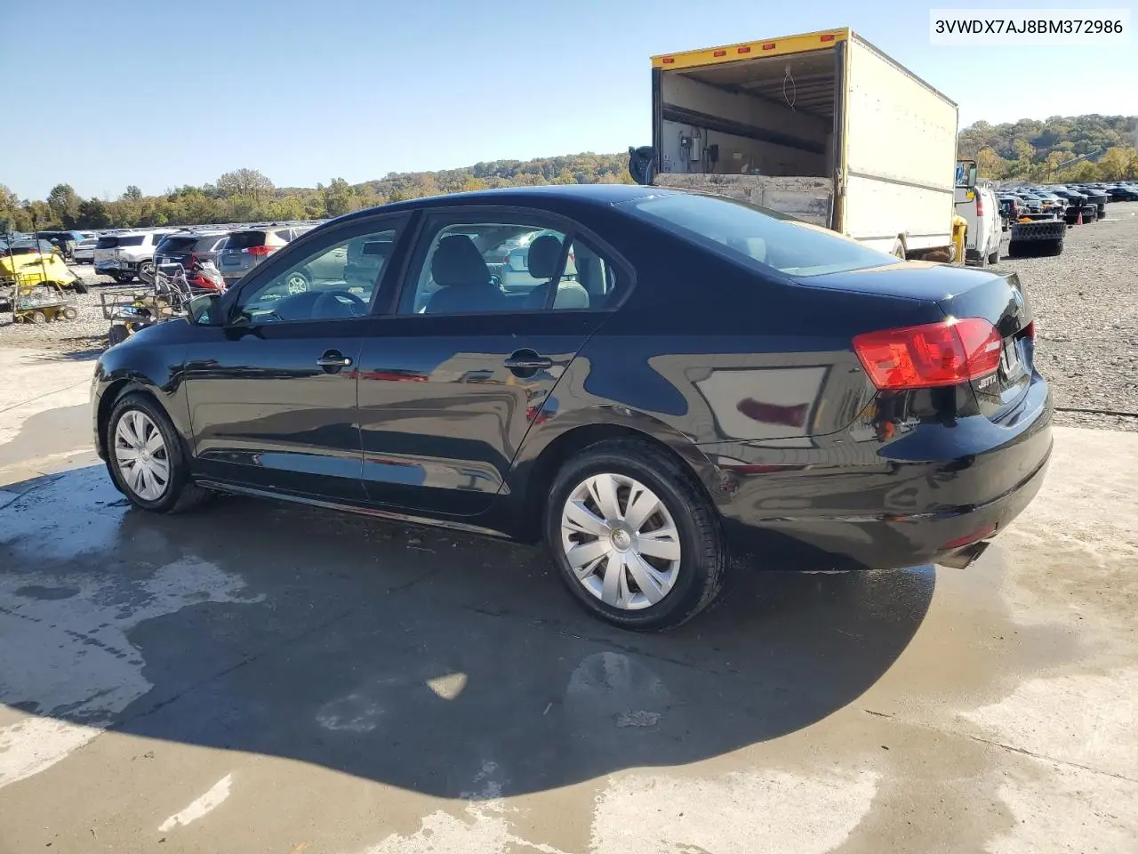 3VWDX7AJ8BM372986 2011 Volkswagen Jetta Se