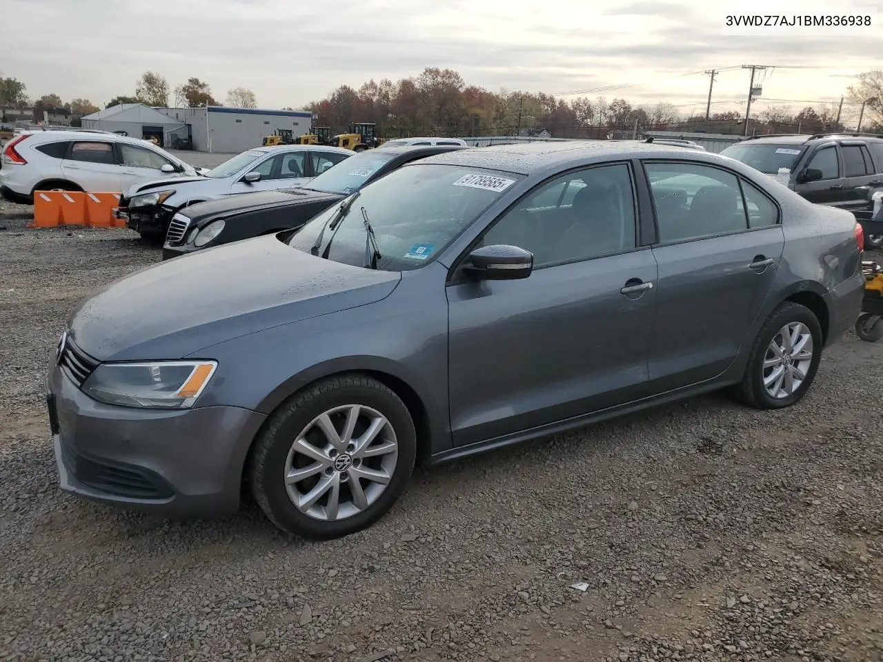 3VWDZ7AJ1BM336938 2011 Volkswagen Jetta Se