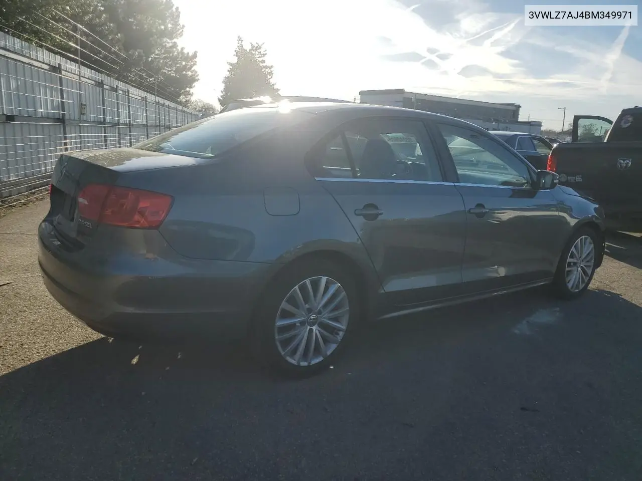 3VWLZ7AJ4BM349971 2011 Volkswagen Jetta Sel