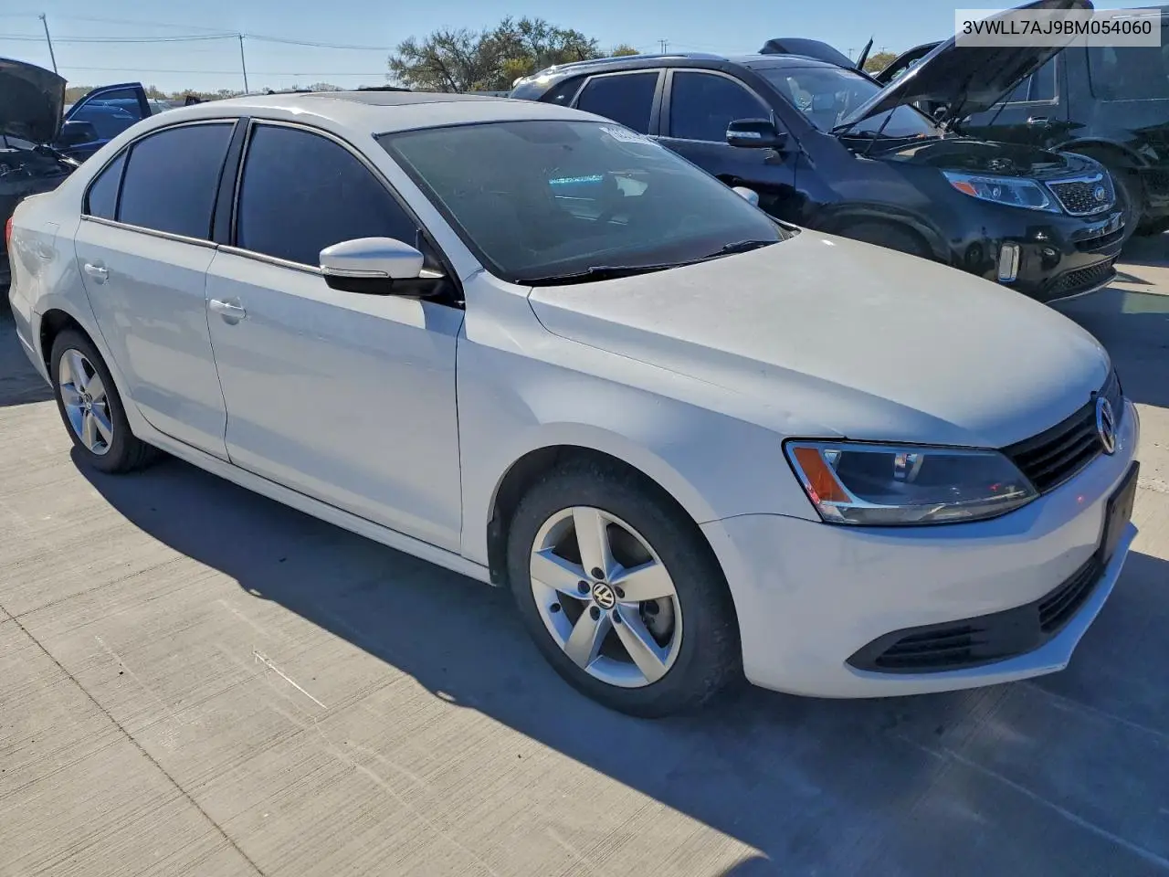 3VWLL7AJ9BM054060 2011 Volkswagen Jetta Tdi