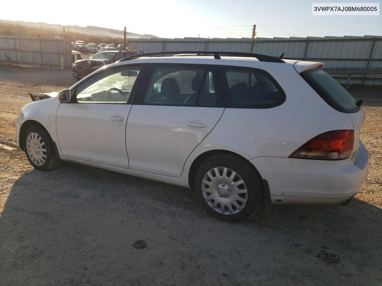 3VWPX7AJ0BM680005 2011 Volkswagen Jetta S