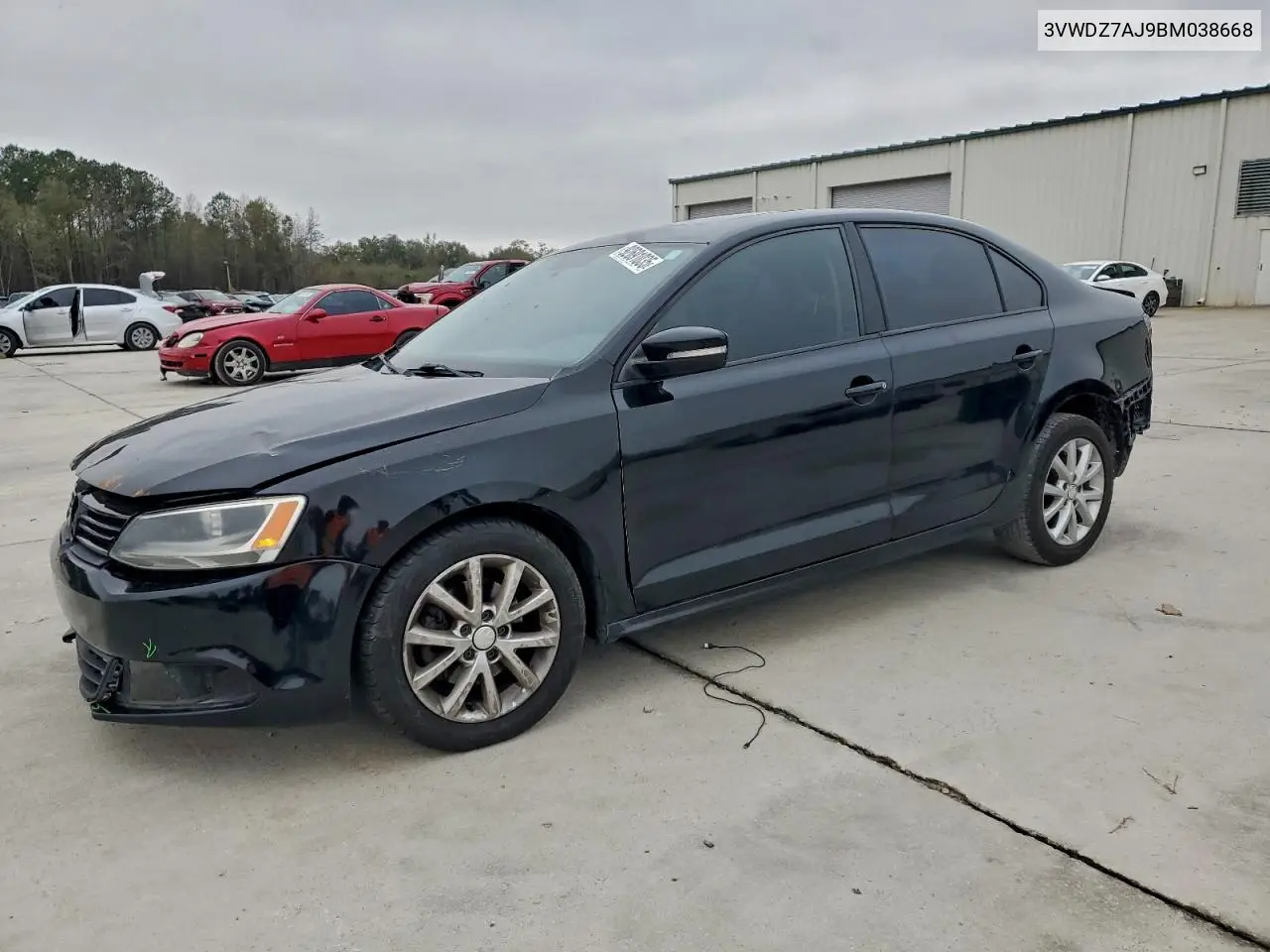 3VWDZ7AJ9BM038668 2011 Volkswagen Jetta Se