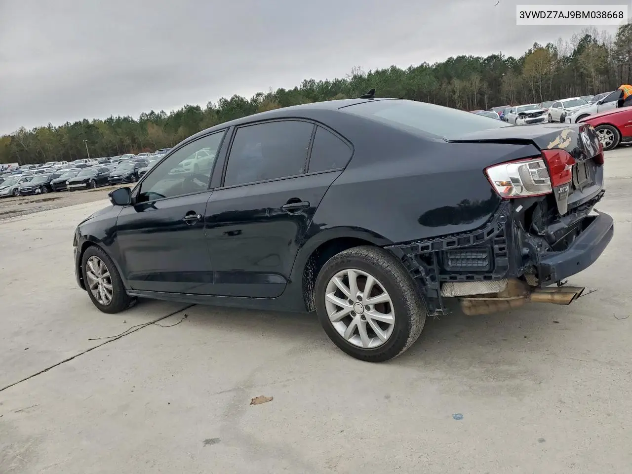 3VWDZ7AJ9BM038668 2011 Volkswagen Jetta Se