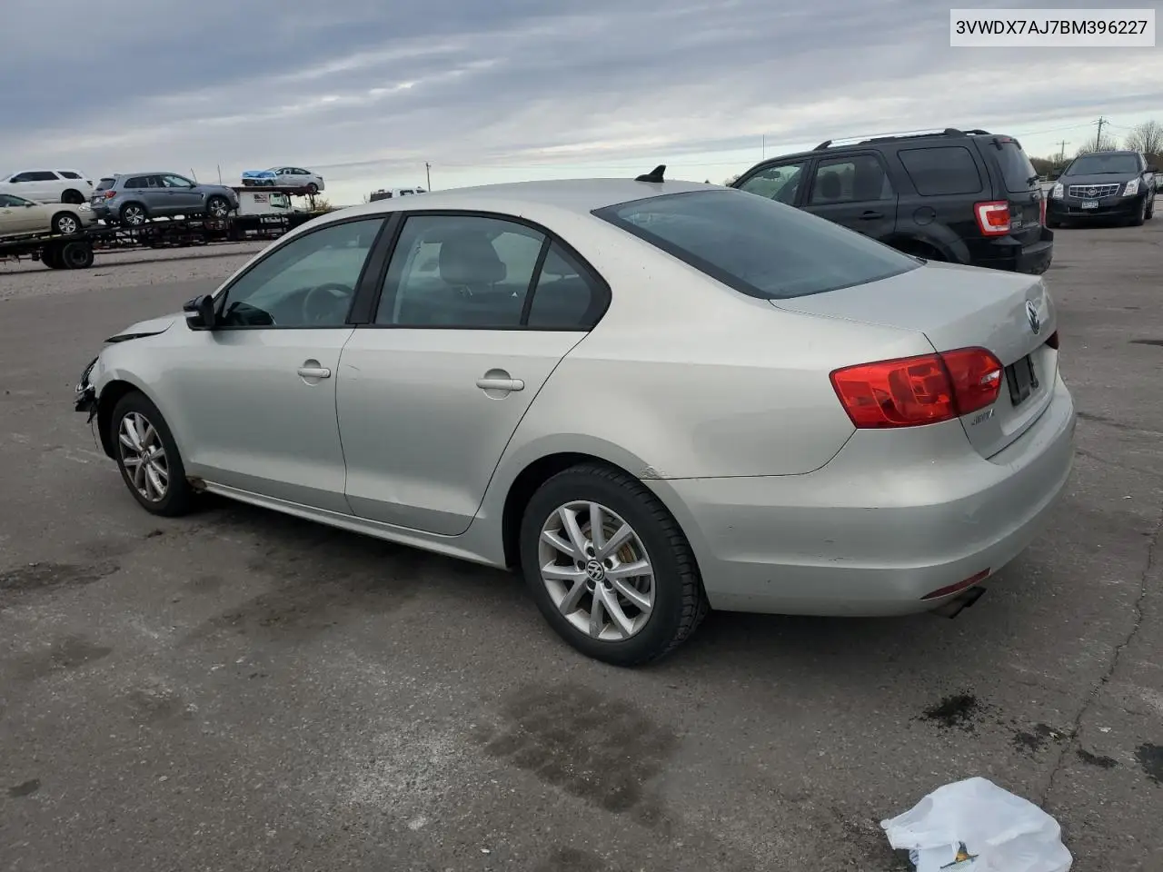 3VWDX7AJ7BM396227 2011 Volkswagen Jetta Se