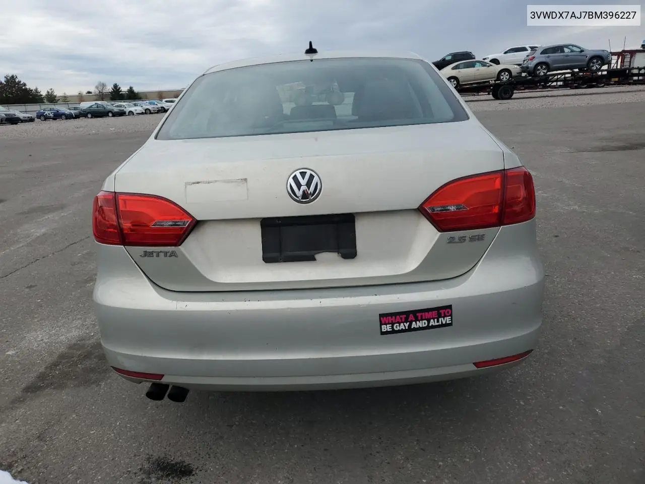 3VWDX7AJ7BM396227 2011 Volkswagen Jetta Se
