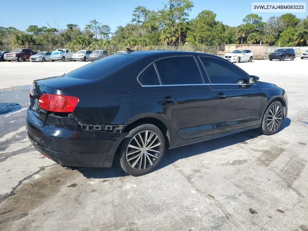 3VWLZ7AJ4BM083223 2011 Volkswagen Jetta Sel