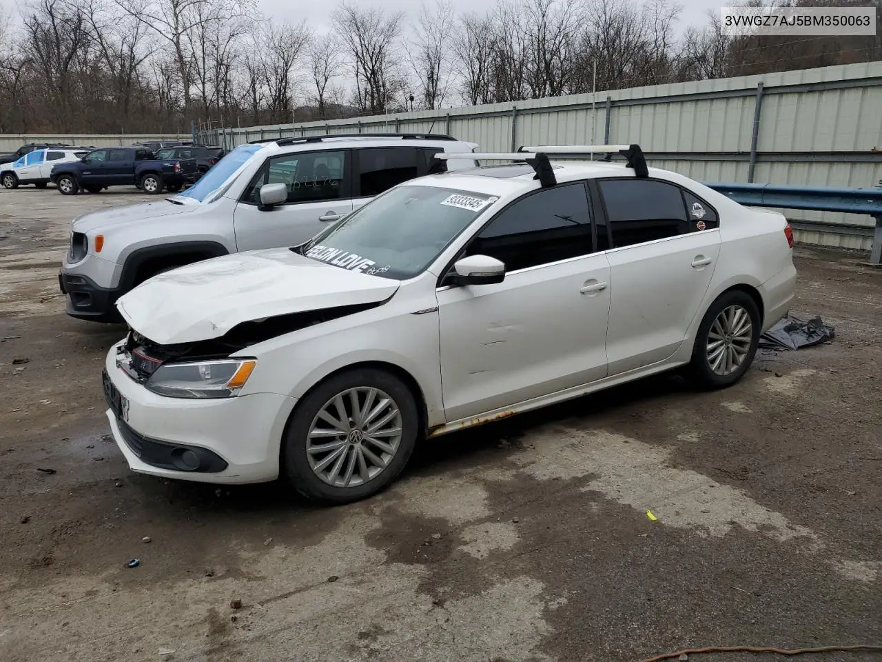 3VWGZ7AJ5BM350063 2011 Volkswagen Jetta Sel