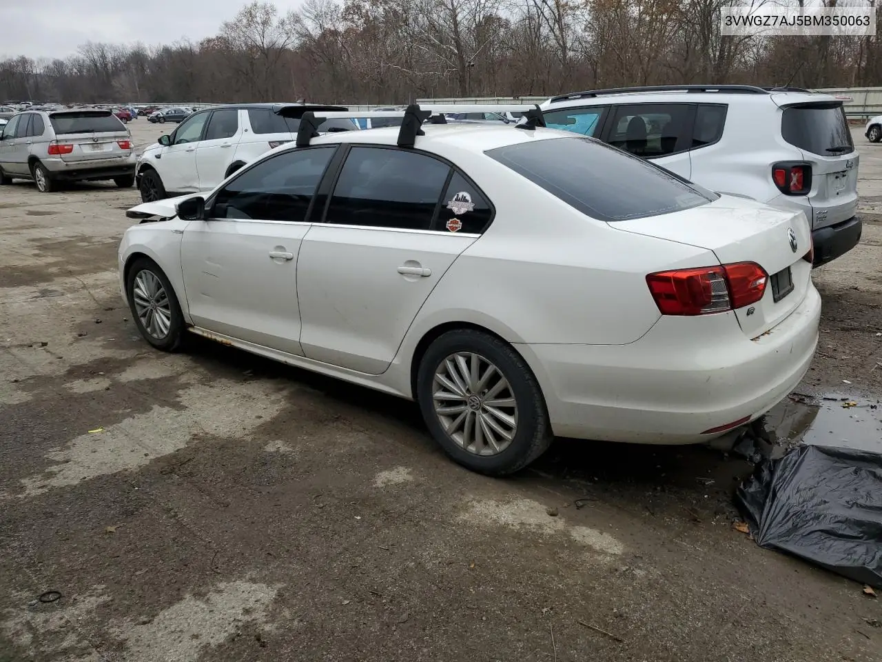 3VWGZ7AJ5BM350063 2011 Volkswagen Jetta Sel