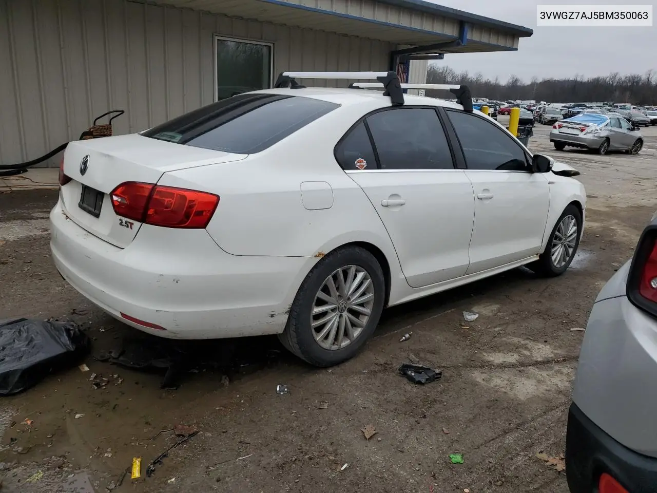 3VWGZ7AJ5BM350063 2011 Volkswagen Jetta Sel