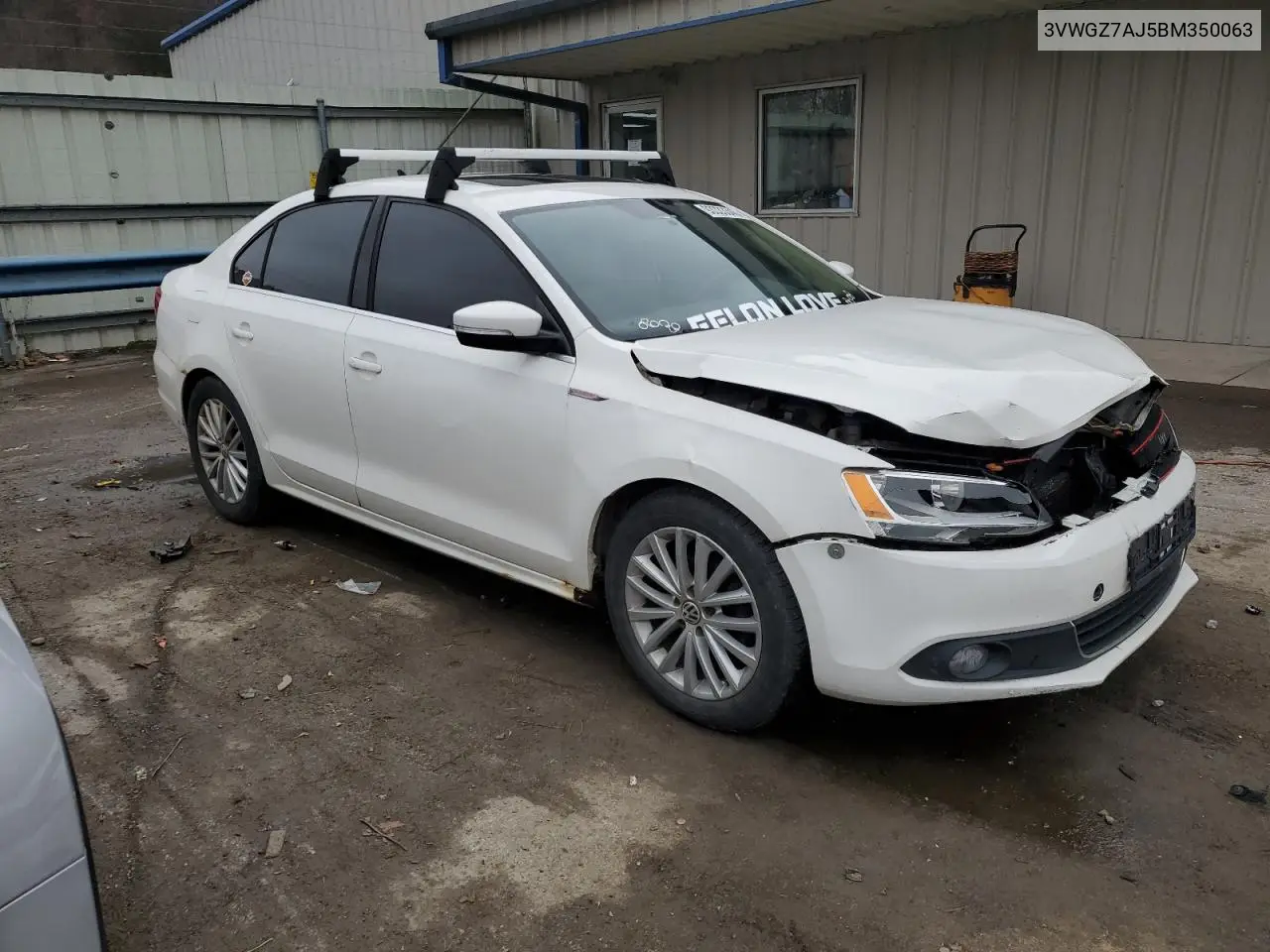 3VWGZ7AJ5BM350063 2011 Volkswagen Jetta Sel