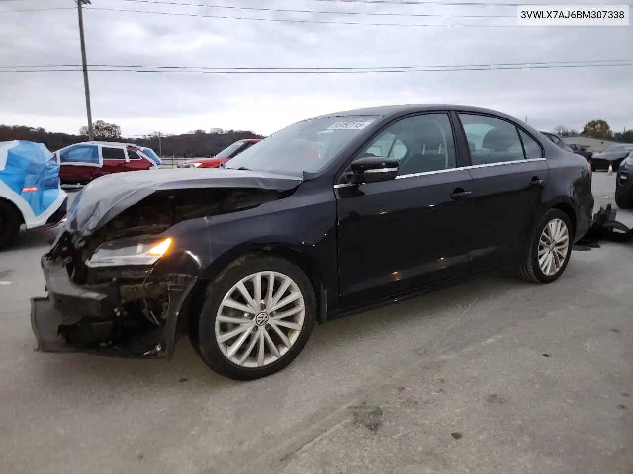 3VWLX7AJ6BM307338 2011 Volkswagen Jetta Sel