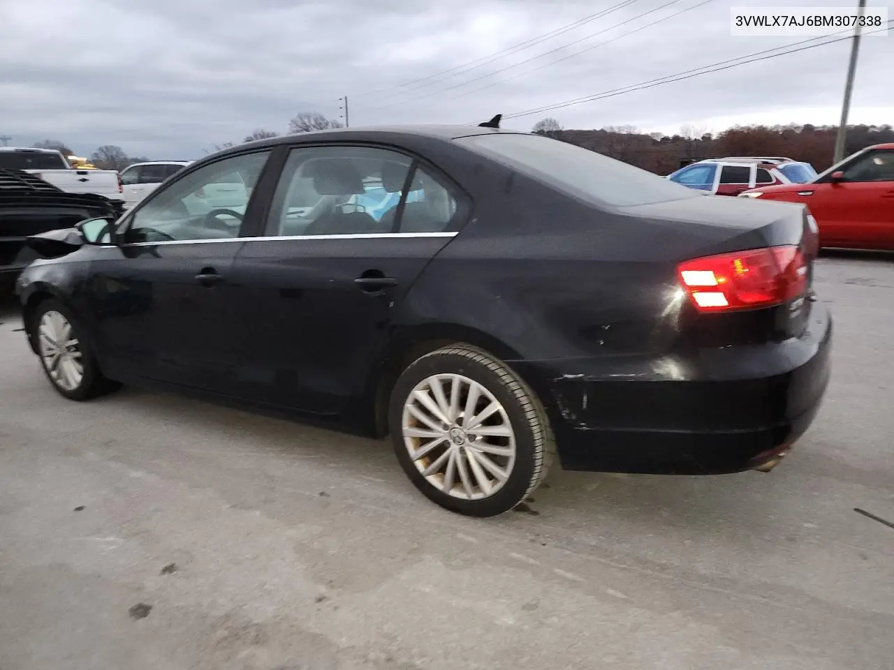 3VWLX7AJ6BM307338 2011 Volkswagen Jetta Sel
