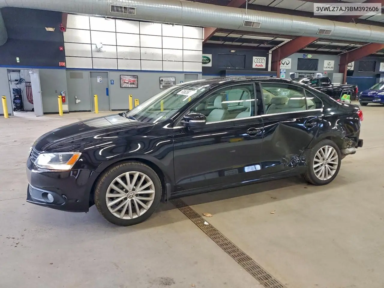 3VWLZ7AJ9BM392606 2011 Volkswagen Jetta Sel