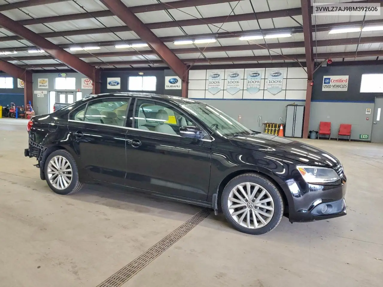 3VWLZ7AJ9BM392606 2011 Volkswagen Jetta Sel