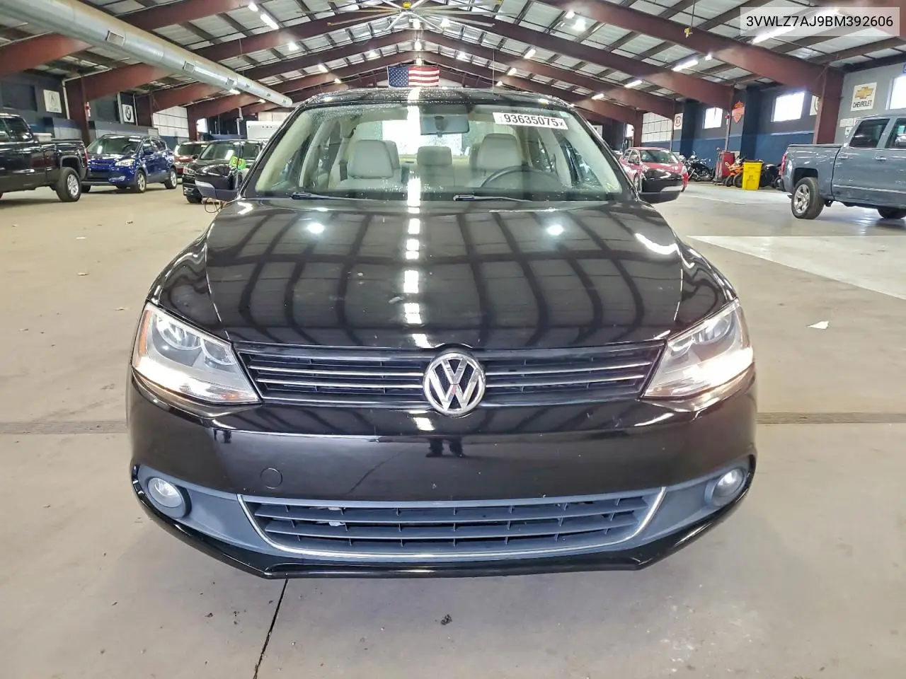 3VWLZ7AJ9BM392606 2011 Volkswagen Jetta Sel
