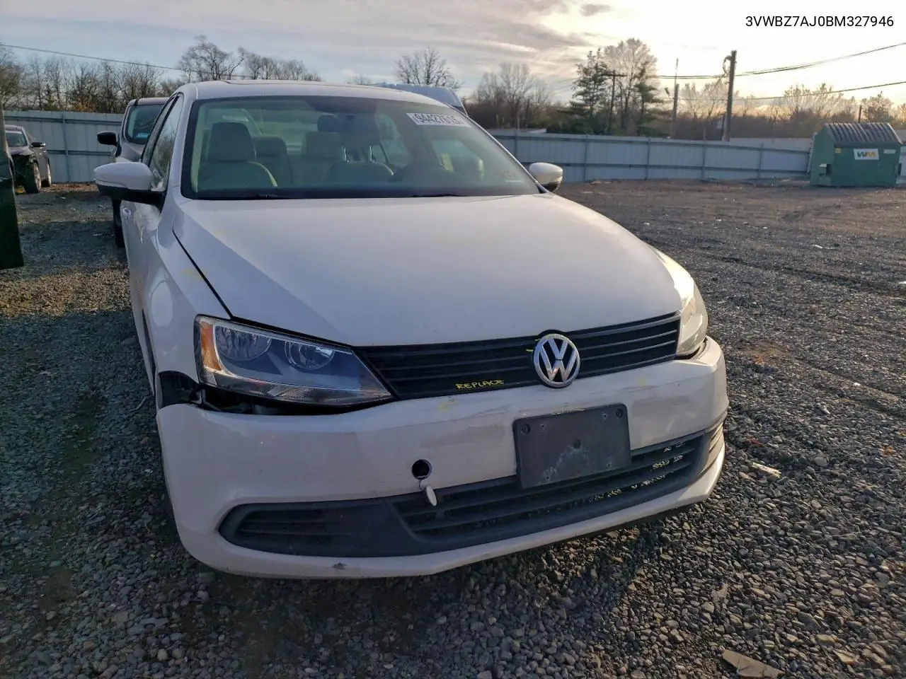 3VWBZ7AJ0BM327946 2011 Volkswagen Jetta Se