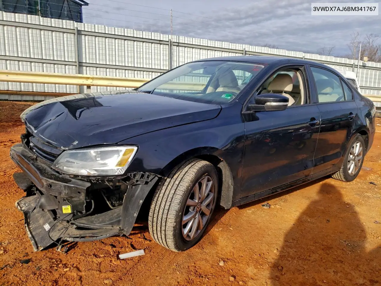 3VWDX7AJ6BM341767 2011 Volkswagen Jetta Se