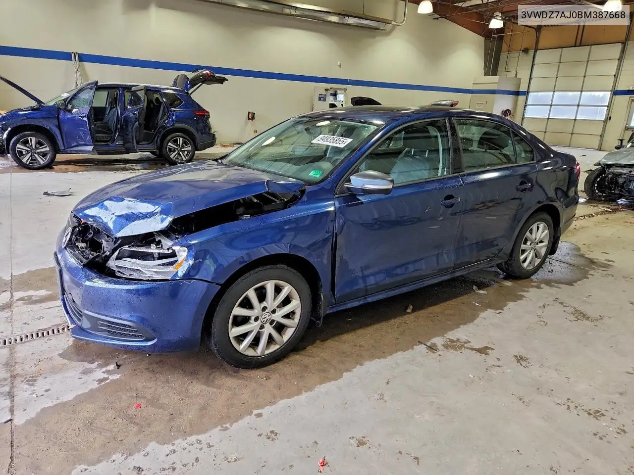 3VWDZ7AJ0BM387668 2011 Volkswagen Jetta Se