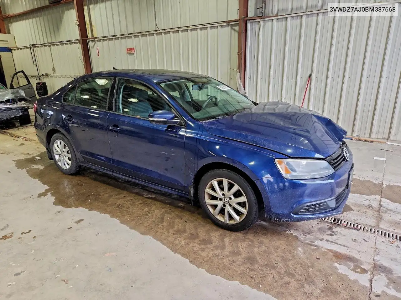 3VWDZ7AJ0BM387668 2011 Volkswagen Jetta Se