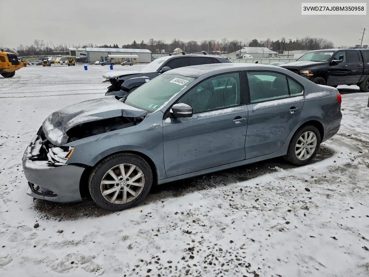 3VWDZ7AJ0BM350958 2011 Volkswagen Jetta Se