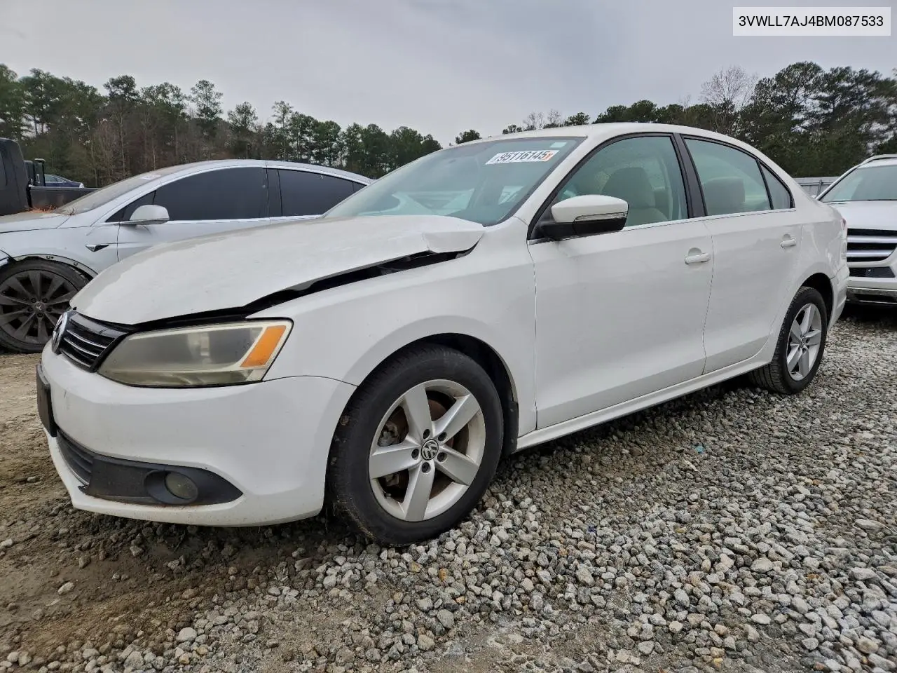 3VWLL7AJ4BM087533 2011 Volkswagen Jetta Tdi