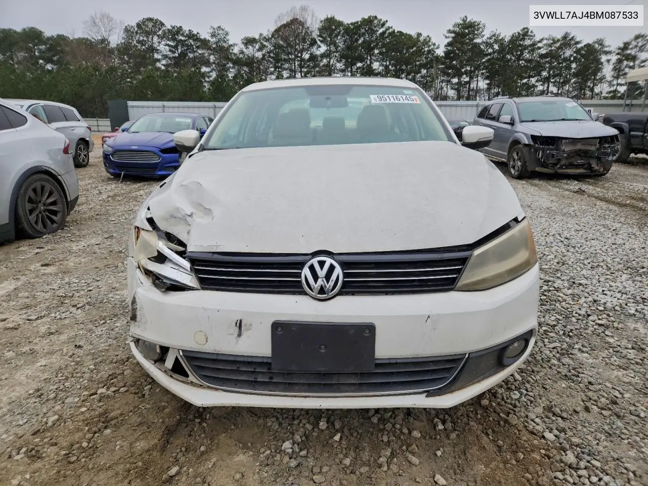 3VWLL7AJ4BM087533 2011 Volkswagen Jetta Tdi