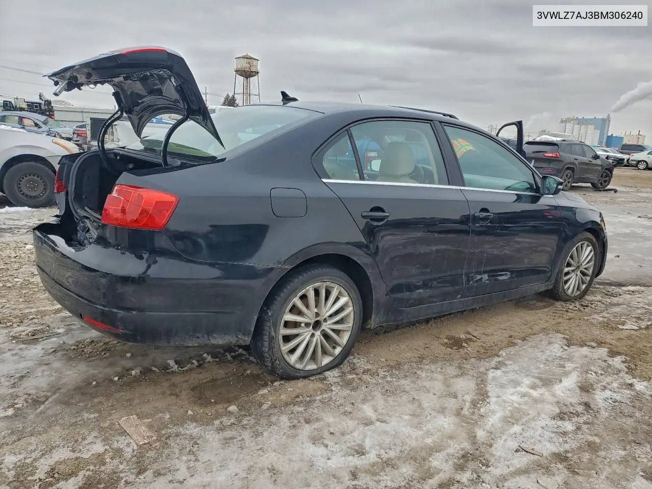 3VWLZ7AJ3BM306240 2011 Volkswagen Jetta Sel