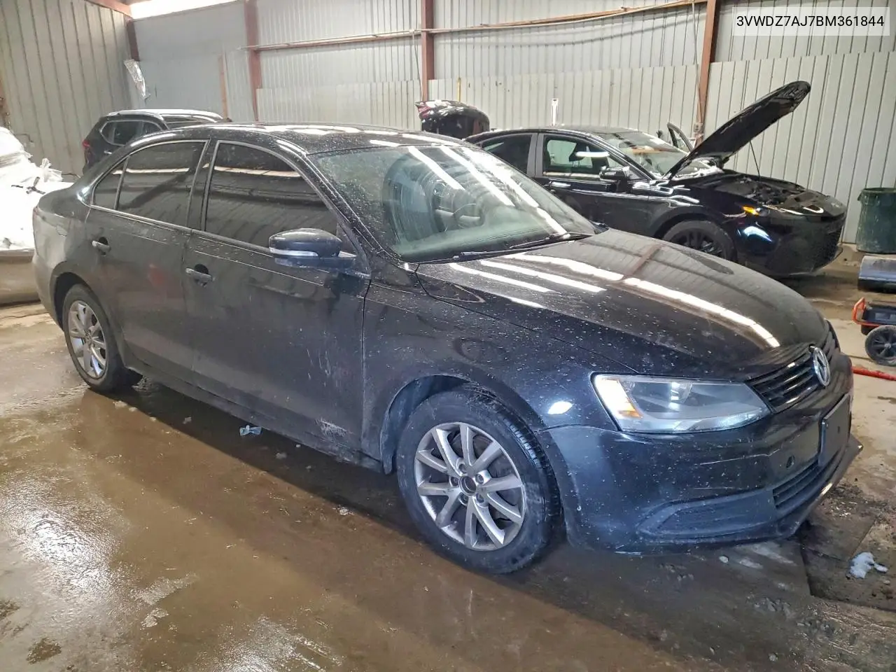 3VWDZ7AJ7BM361844 2011 Volkswagen Jetta Se