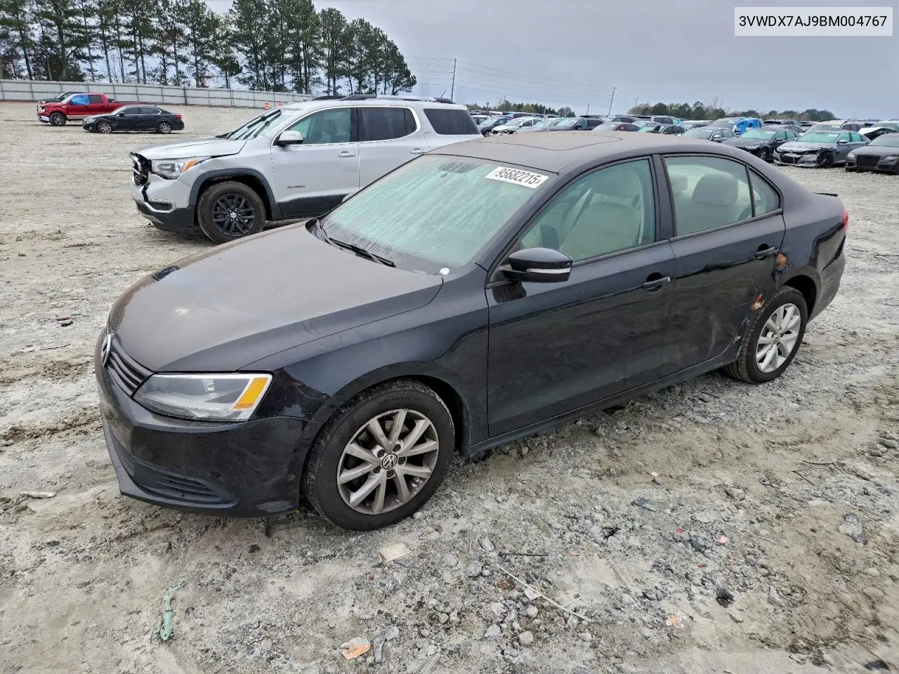 3VWDX7AJ9BM004767 2011 Volkswagen Jetta Se