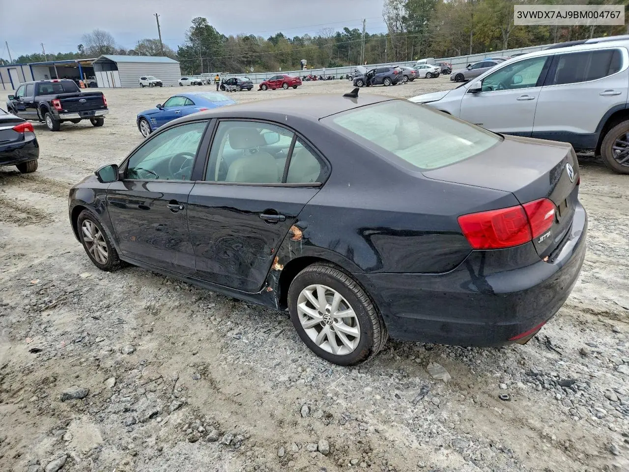 3VWDX7AJ9BM004767 2011 Volkswagen Jetta Se