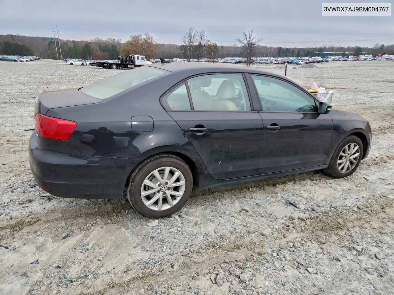 3VWDX7AJ9BM004767 2011 Volkswagen Jetta Se