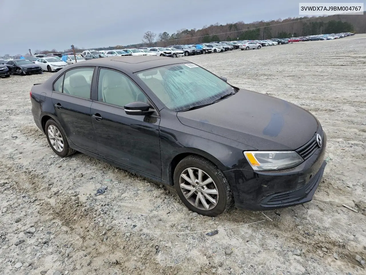 3VWDX7AJ9BM004767 2011 Volkswagen Jetta Se
