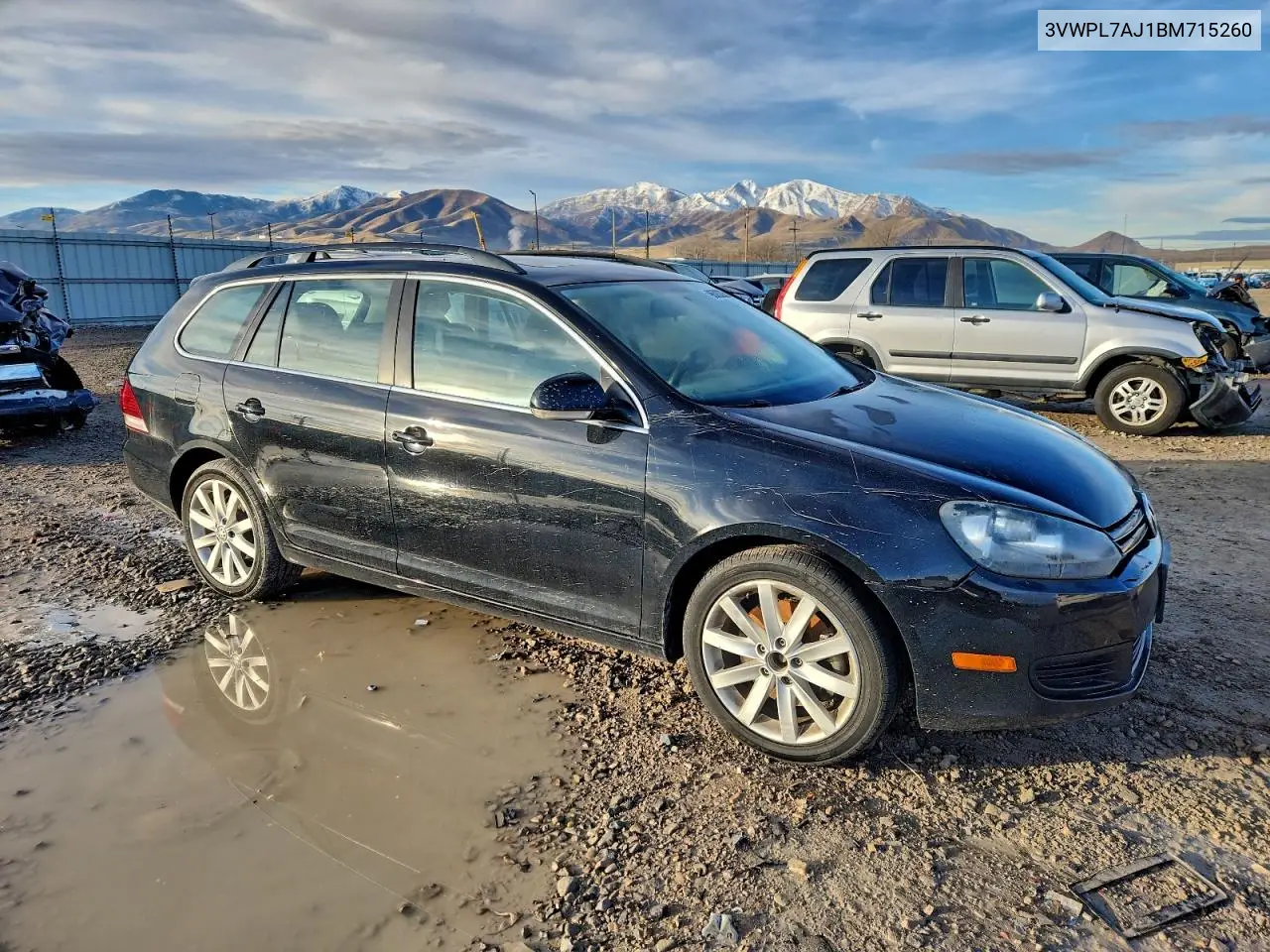 3VWPL7AJ1BM715260 2011 Volkswagen Jetta Tdi