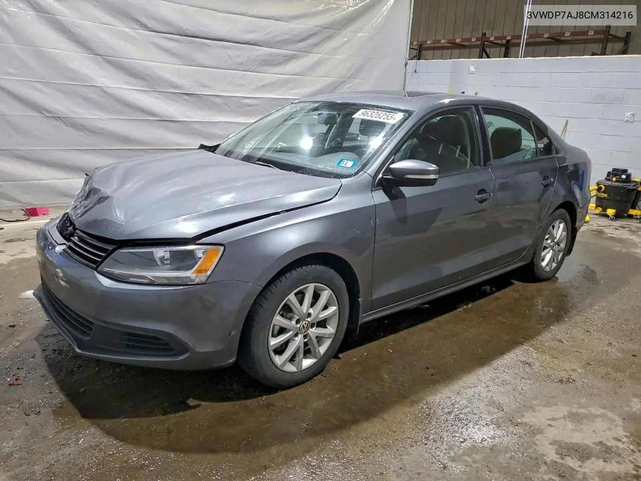 3VWDP7AJ8CM314216 2012 Volkswagen Jetta Se