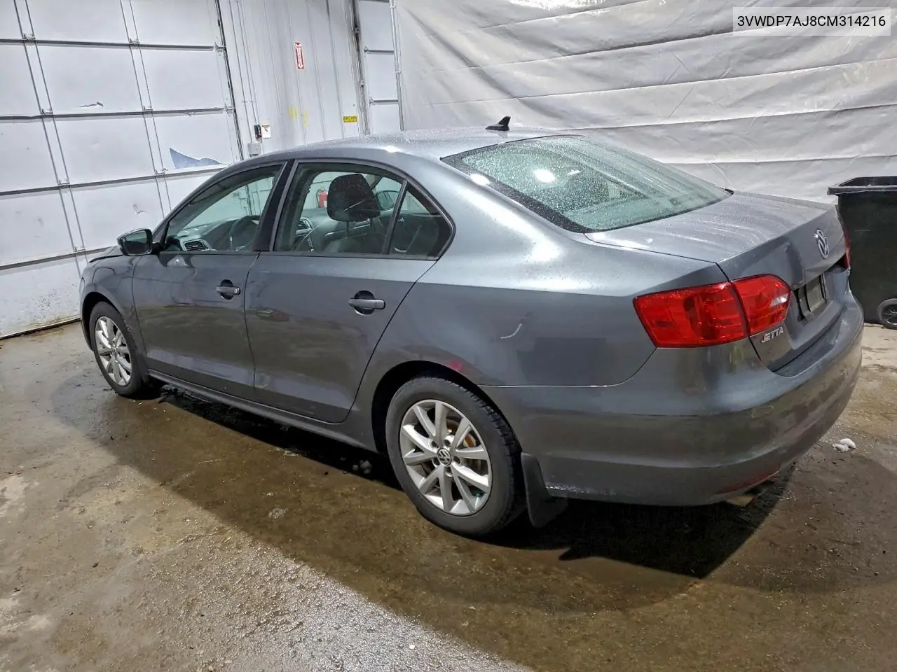 3VWDP7AJ8CM314216 2012 Volkswagen Jetta Se