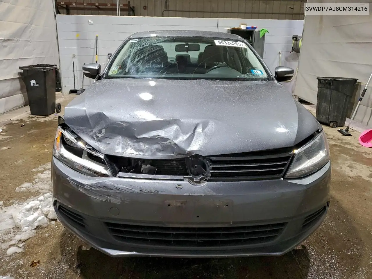 3VWDP7AJ8CM314216 2012 Volkswagen Jetta Se