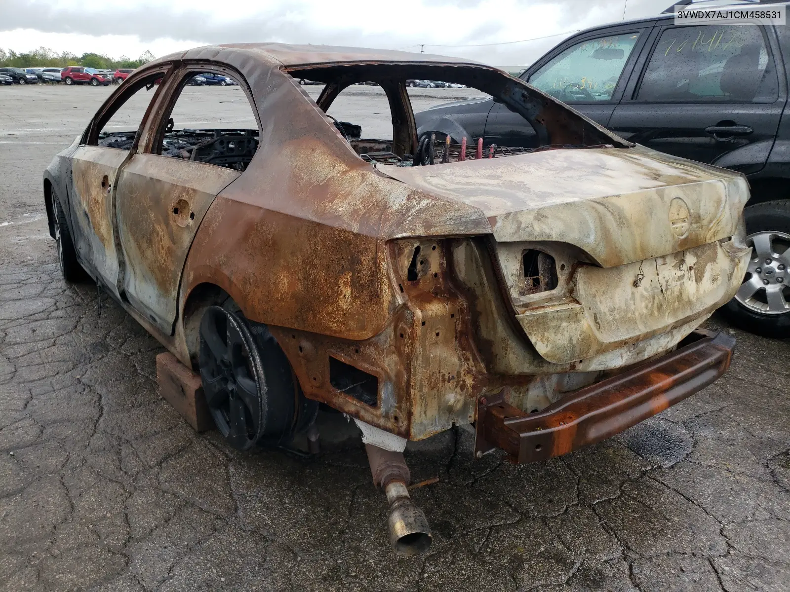 3VWDX7AJ1CM458531 2012 Volkswagen Jetta Se