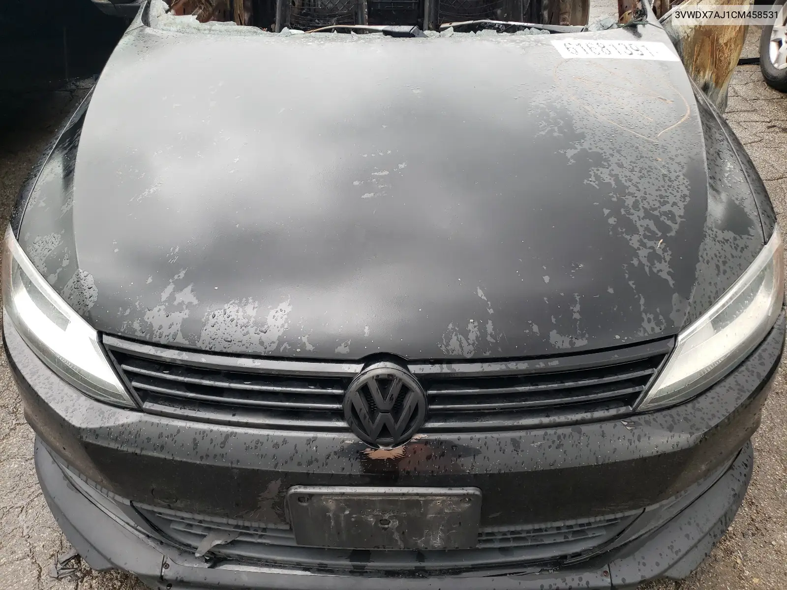 3VWDX7AJ1CM458531 2012 Volkswagen Jetta Se