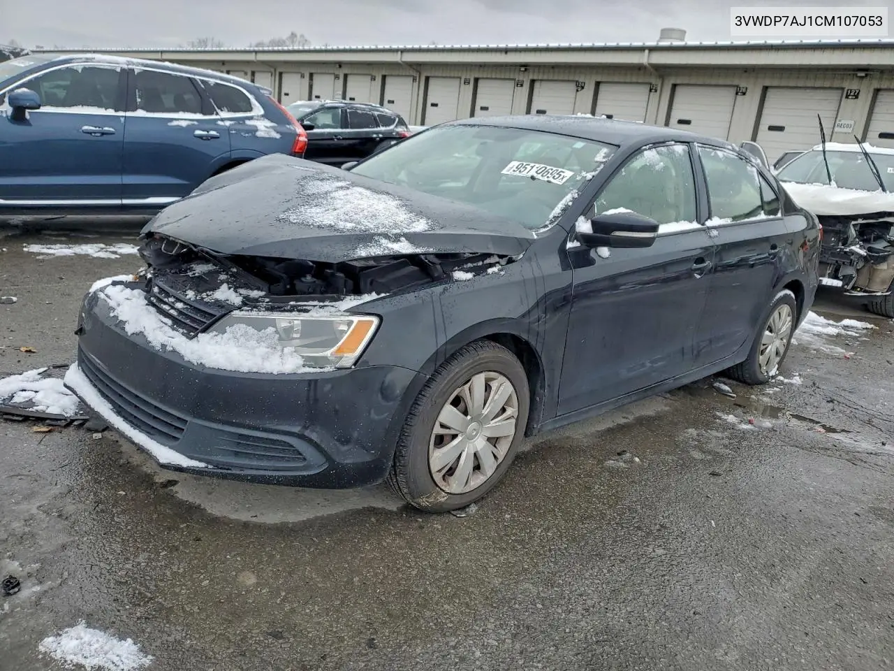3VWDP7AJ1CM107053 2012 Volkswagen Jetta Se