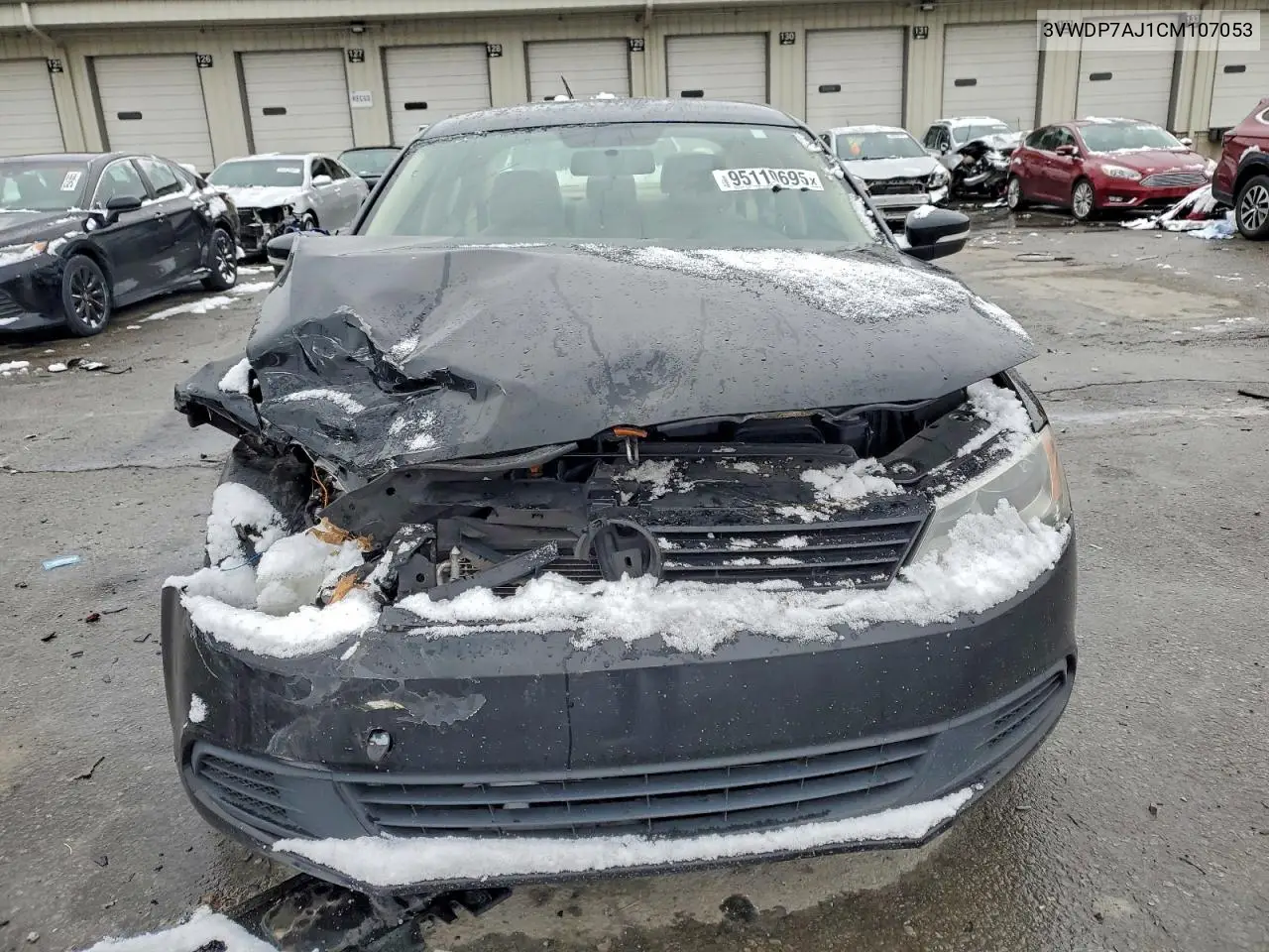 3VWDP7AJ1CM107053 2012 Volkswagen Jetta Se